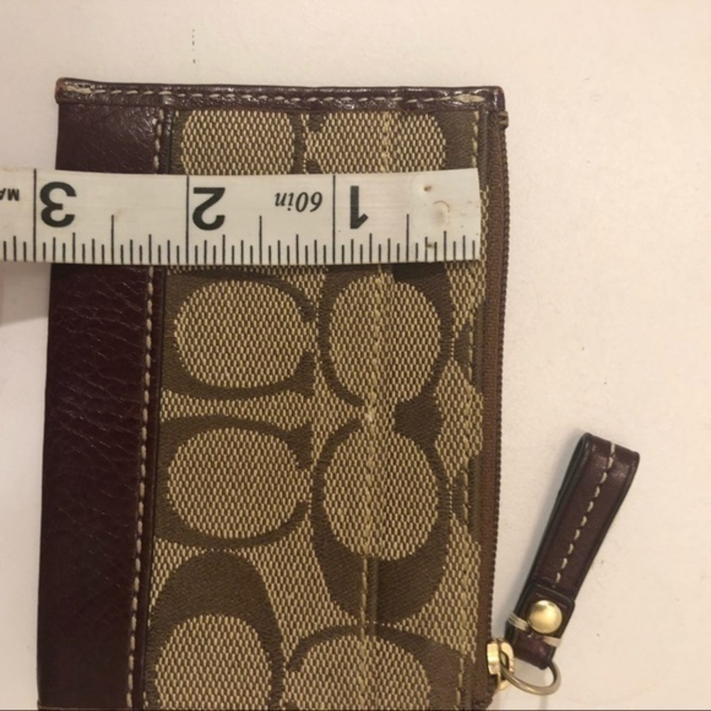 Coach mini keyring holder wallet - Picture 6 of 9